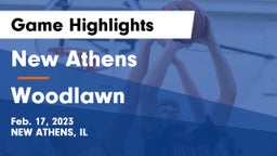New Athens  vs Woodlawn  Game Highlights - Feb. 17, 2023