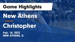 New Athens  vs Christopher Game Highlights - Feb. 18, 2023