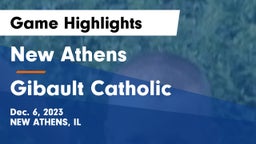New Athens  vs Gibault Catholic  Game Highlights - Dec. 6, 2023