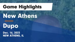 New Athens  vs Dupo Game Highlights - Dec. 16, 2023