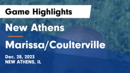New Athens  vs Marissa/Coulterville Game Highlights - Dec. 28, 2023