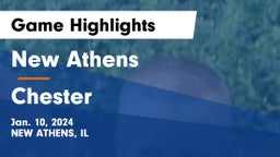 New Athens  vs Chester Game Highlights - Jan. 10, 2024
