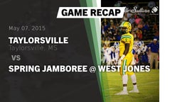 Recap: Taylorsville  vs. Spring Jamboree @ West Jones 2015