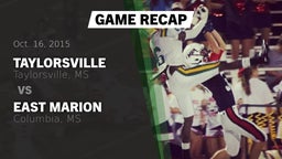 Recap: Taylorsville  vs. East Marion  2015