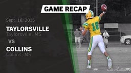 Recap: Taylorsville  vs. Collins  2015