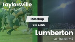 Matchup: Taylorsville High vs. Lumberton  2017