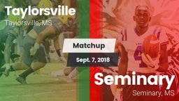 Matchup: Taylorsville High vs. Seminary  2018