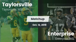Matchup: Taylorsville High vs. Enterprise  2018