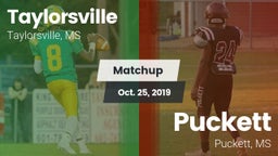 Matchup: Taylorsville High vs. Puckett  2019