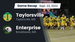 Recap: Taylorsville  vs. Enterprise  2022