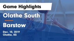 Olathe South  vs Barstow  Game Highlights - Dec. 10, 2019