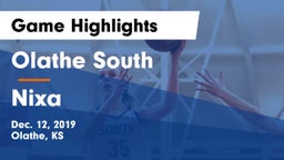 Olathe South  vs Nixa  Game Highlights - Dec. 12, 2019
