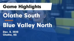 Olathe South  vs Blue Valley North  Game Highlights - Dec. 8, 2020