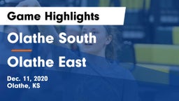 Olathe South  vs Olathe East  Game Highlights - Dec. 11, 2020