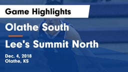 Olathe South  vs Lee's Summit North  Game Highlights - Dec. 4, 2018