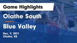 Olathe South  vs Blue Valley  Game Highlights - Dec. 9, 2021