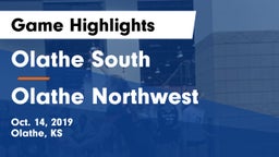 Olathe South  vs Olathe Northwest  Game Highlights - Oct. 14, 2019