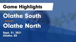 Olathe South  vs Olathe North  Game Highlights - Sept. 21, 2021