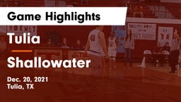 Tulia  vs Shallowater  Game Highlights - Dec. 20, 2021
