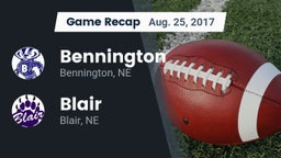 Recap: Bennington  vs. Blair  2017