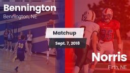 Matchup: Bennington High vs. Norris 2018