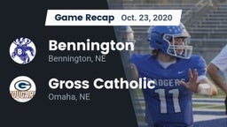 Recap: Bennington  vs. Gross Catholic  2020