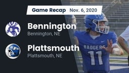 Recap: Bennington  vs. Plattsmouth  2020