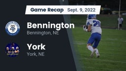 Recap: Bennington  vs. York  2022