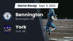 Recap: Bennington  vs. York  2023