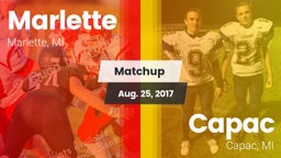 Matchup: Marlette  vs. Capac  2017