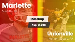 Matchup: Marlette  vs. Unionville  2017