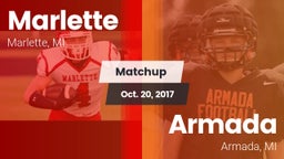 Matchup: Marlette  vs. Armada  2017