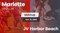 Matchup: Marlette  vs. JV Harbor Beach 2020