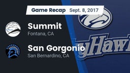 Recap: Summit  vs. San Gorgonio  2017