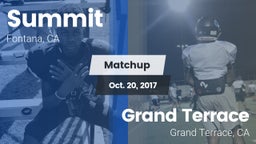 Matchup: Summit  vs. Grand Terrace  2017