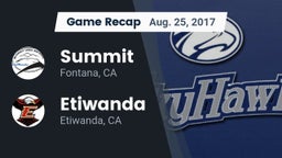 Recap: Summit  vs. Etiwanda  2017