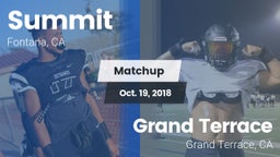 Matchup: Summit  vs. Grand Terrace  2018