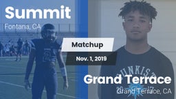 Matchup: Summit  vs. Grand Terrace  2019