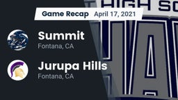 Recap: Summit  vs. Jurupa Hills  2021