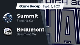 Recap: Summit  vs. Beaumont  2021