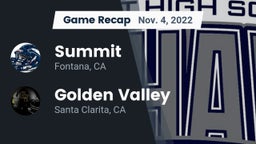 Recap: Summit  vs. Golden Valley  2022