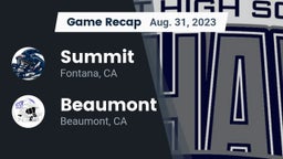 Recap: Summit  vs. Beaumont  2023