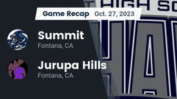 Recap: Summit  vs. Jurupa Hills  2023