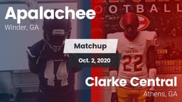 Matchup: Apalachee High vs. Clarke Central  2020