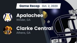 Recap: Apalachee  vs. Clarke Central  2020