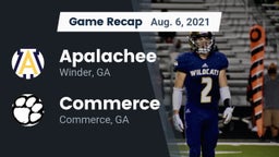 Recap: Apalachee  vs. Commerce  2021