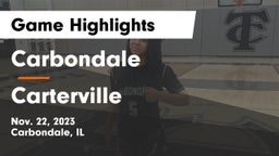 Carbondale  vs Carterville  Game Highlights - Nov. 22, 2023