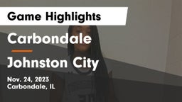 Carbondale  vs Johnston City Game Highlights - Nov. 24, 2023