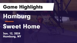 Hamburg  vs Sweet Home  Game Highlights - Jan. 12, 2024
