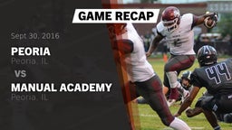 Recap: Peoria  vs. Manual Academy  2016